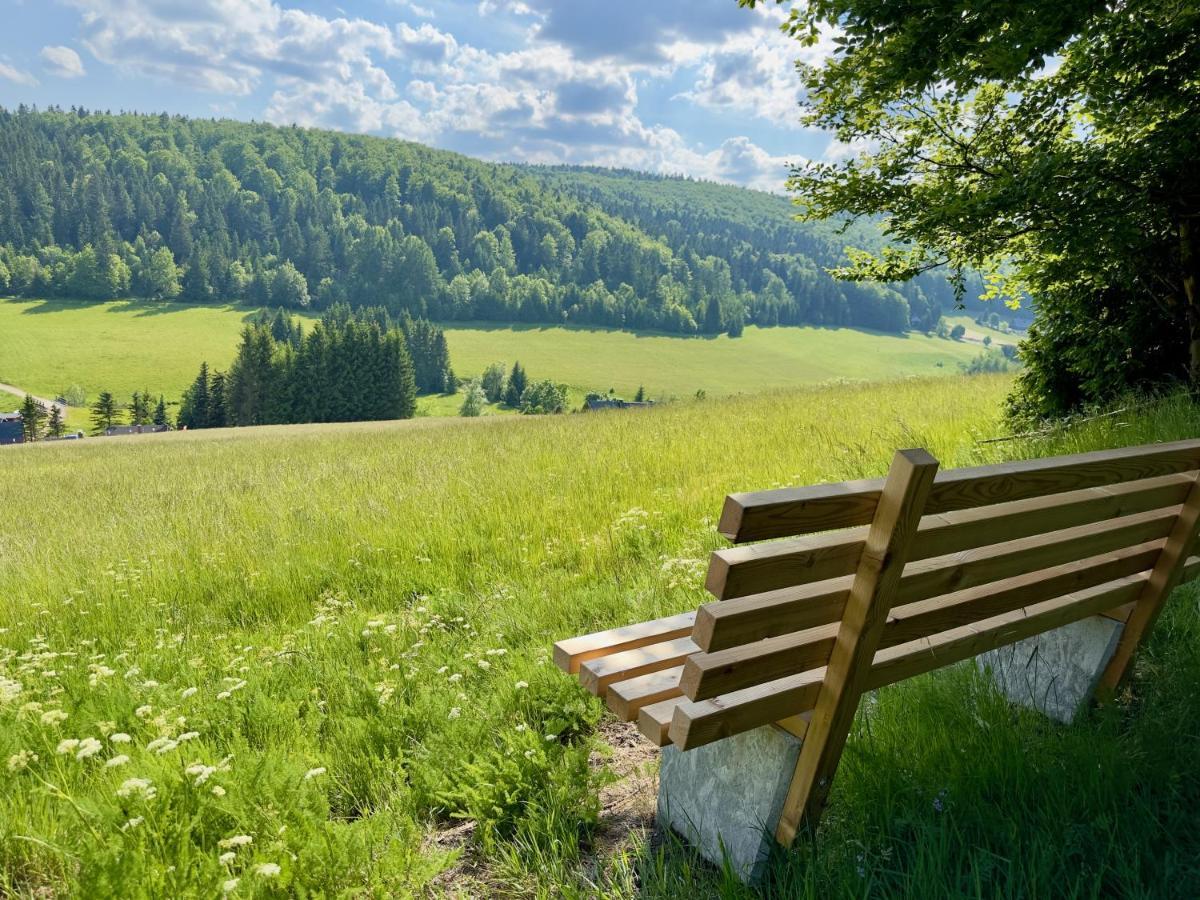 Haus Donnerberg Rehefeld Apartment Altenberg ภายนอก รูปภาพ